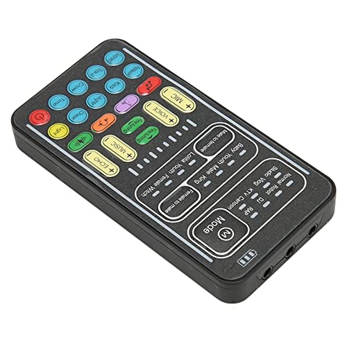 Fockety Tragbarer Sprach Wechsler, Hand Mikrofon Sprach Wechsler MIT 8 Soundeffekten, Einstellbare Voice Effekt von Fockety