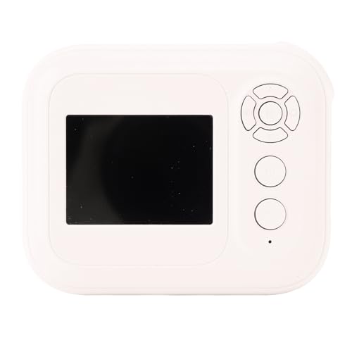 Sofortbildkamera, 48 MP 1080P HD Objektiv, 6 facher Zoom, Schwarzweiß-Fotos drucken, MP3 und Spiele, Sofortbild Digitalkamera für Erwachsene und Kinder, Weihnachts- und (Beige) von Fockety