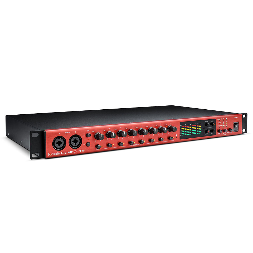 Focusrite Clarett+ OctoPre Vorverstärker von Focusrite