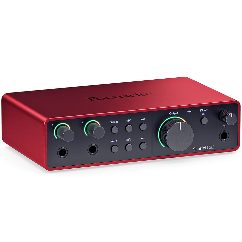 Focusrite Scarlett 2i2 4th Gen Audio Interface von Focusrite