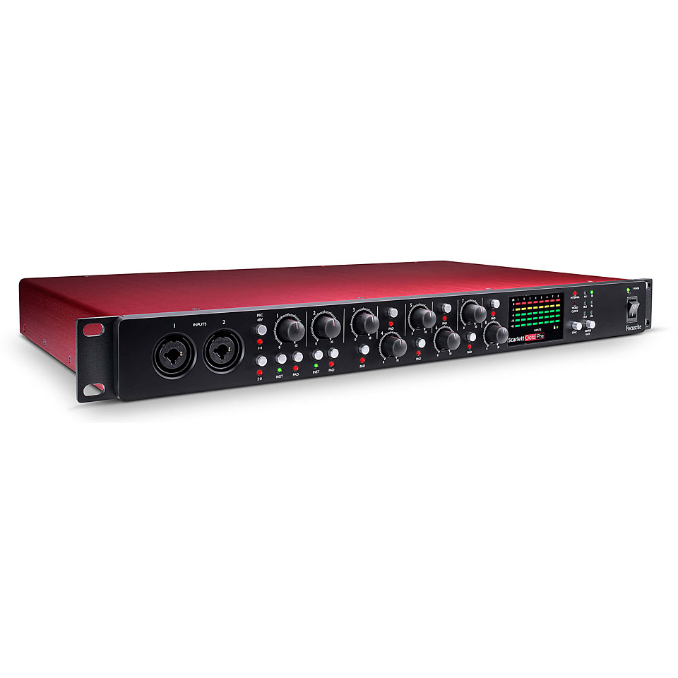 Focusrite Scarlett OctoPre Vorverstärker von Focusrite