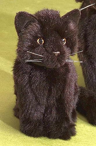 Förster Stofftiere 3378 Katze schwarz sitzend klein 20cm von Förster Stofftiere