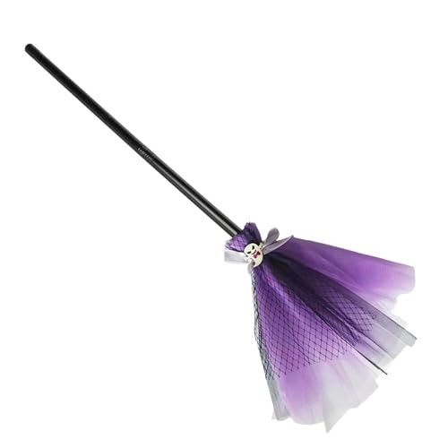 Fogukier Halloween Witch Breoms - Hexe Dress -up Accessoires Halloween Party Requisiten Kinder Hexen Besen Spielzeug Themen Cosplay Hexenstift für Zuhause, Schule, Bühnenperformance Fogukier Halloween Witch Breoms - Hexe Dress -up Accessoires Halloween Party Requisiten Kinder Hexen Besen Spielzeug Themen Cosplay Hexenstift für Zuhause, Schule, Bühnenperformance von Fogukier