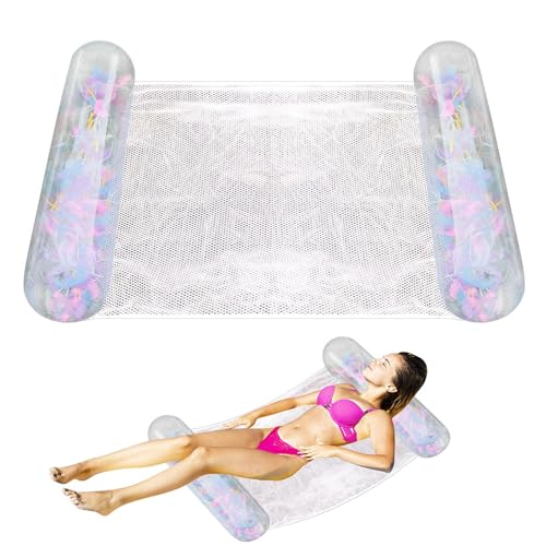 Pool Float Hängematte, Aufblasbarer Pool -Liege, Schwimmender Stuhl Betloft Ließer -Inflatable Pools Bett Schwimmgummi - Mit Glitzer -Pailletten, Float Wasserspielzeug Für Erwachsene Kinder Kinder Pool Float Hängematte, Aufblasbarer Pool -Liege, Schwimmender Stuhl Betloft Ließer -Inflatable Pools Bett Schwimmgummi - Mit Glitzer -Pailletten, Float Wasserspielzeug Für Erwachsene Kinder Kinder von Fogukier