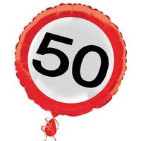 Ballon "Verkehrsschild" zum 50. Geburtstag Ballon "Verkehrsschild" zum 50. Geburtstag von Folat