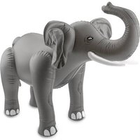 Elefant, aufblasbares Dekotier,75cm, eindrucksvolle Dschungelparty-Deko Elefant, aufblasbares Dekotier,75cm, eindrucksvolle Dschungelparty-Deko von Folat