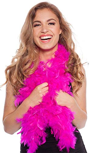 Federboa Boa dunkelrosa pink magenta 180cm Federboa Boa dunkelrosa pink magenta 180cm von Folat