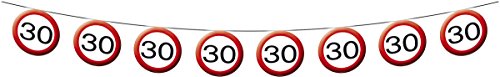 Folat 05179 - Wimpelkette - 12 m - Verkehrszeichen - Zahl 30-1 Stk. Folat 05179 - Wimpelkette - 12 m - Verkehrszeichen - Zahl 30-1 Stk. von Folat
