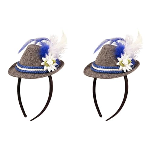 Folat Tiara Mini Tirolerhut Oktoberfest, Blau, Costumes Folat Tiara Mini Tirolerhut Oktoberfest, Blau, Costumes von Folat