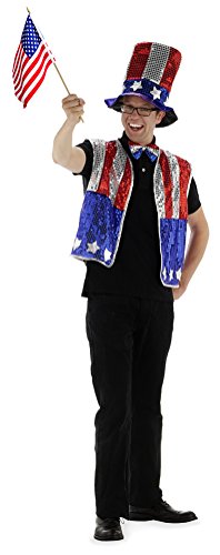 Folat 21976 Vereinigte Staaten von Amerika Kleidung Set Erwachsene, One Size von Folat