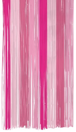 Folat 24317 Rosa Papier Vorhang-Perfect Pink-2 x 1 Meter-Hochzeits Party Dekorationen für Festival, Karneval, Geburtstag deko, Babyparty und Baby Shower Mädchen Folat 24317 Rosa Papier Vorhang-Perfect Pink-2 x 1 Meter-Hochzeits Party Dekorationen für Festival, Karneval, Geburtstag deko, Babyparty und Baby Shower Mädchen von Folat