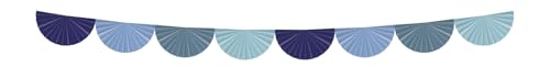 Folat 24319 Blau Papier DekorationenFächergirlande-Bold Blue-4 Meter-Hochzeits Party Dekorationen für Festival, Karneval, Geburtstag deko, Babyparty und Baby Shower Jungen Folat 24319 Blau Papier DekorationenFächergirlande-Bold Blue-4 Meter-Hochzeits Party Dekorationen für Festival, Karneval, Geburtstag deko, Babyparty und Baby Shower Jungen von Folat