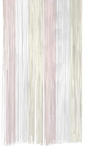 Folat 24329 Pastel Bunt Papier Vorhang-Playful Powder-2 x 1 Meter-Hochzeits Party Dekorationen für Festival, Karneval, Geburtstag deko, Babyparty und Baby Shower, Rosa Folat 24329 Pastel Bunt Papier Vorhang-Playful Powder-2 x 1 Meter-Hochzeits Party Dekorationen für Festival, Karneval, Geburtstag deko, Babyparty und Baby Shower, Rosa von Folat