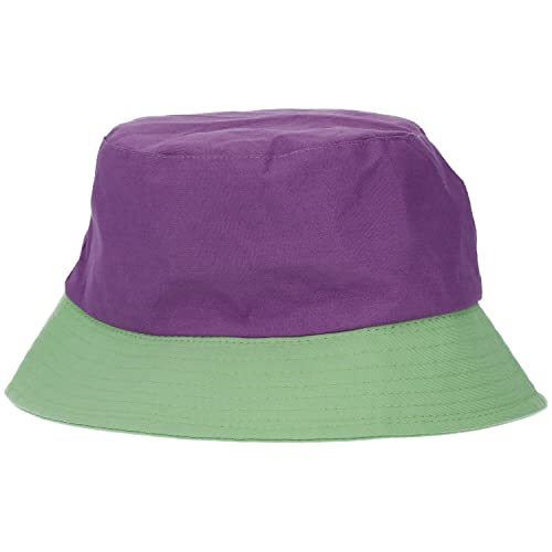 Folat 24871 Karneval Kostüm Eimer Hut Colorblock Lila/Grün Neon für Karneval - Kleidung Kostüm Zubehör Damen und Herren Party Fasching Kostüm von Folat