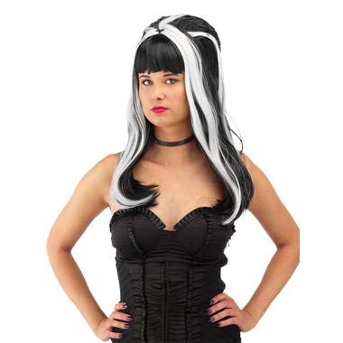 Folat 26749 Cartoon Perücke Halloween Chick mit Spinne, weiß von Folat