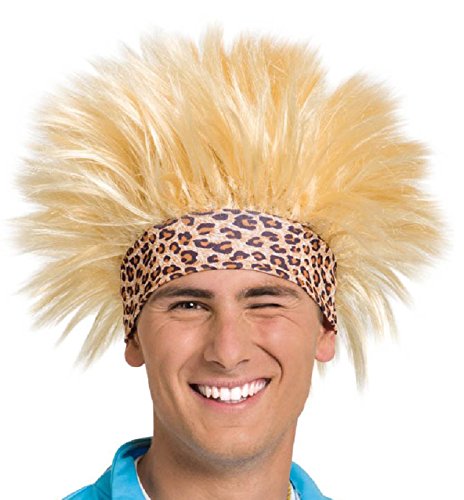 Folat 26827 Halloween,Halloween.folat Funky 80er Jahre Perücke, mens, Blond, One Size Folat 26827 Halloween,Halloween.folat Funky 80er Jahre Perücke, mens, Blond, One Size von Folat