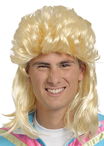 Folat 26828 Sjonnie Assi-Perücke Familie Flodder, mens, Blond, One Size von Folat