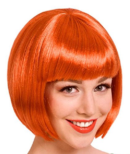Folat 26833 Perücke, womens, Dunkel orange, One Size Folat 26833 Perücke, womens, Dunkel orange, One Size von Folat