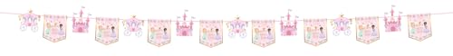 Folat 27489 Prinzessin Geburtstag Deko Rosa - Wimpelkette - Pretty Princess - 6 Meter - Prinzessinparty Folat 27489 Prinzessin Geburtstag Deko Rosa - Wimpelkette - Pretty Princess - 6 Meter - Prinzessinparty von Folat