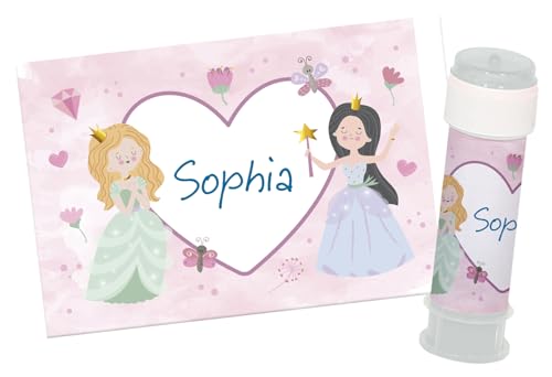 Folat 27498 Prinzessin Geburtstag Deko Rosa - Bubble Soap Sticker - Pretty Princess - 6 Stück - Münzkonfetti Accessoires für Prinzessinschatz Prinzessinparty Folat 27498 Prinzessin Geburtstag Deko Rosa - Bubble Soap Sticker - Pretty Princess - 6 Stück - Münzkonfetti Accessoires für Prinzessinschatz Prinzessinparty von Folat