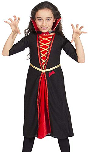 Folat 63220 98-116 Gothic Vampir Kleid Costume, Mehrfarbig von Folat