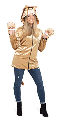 Folat 64516 Löwen-Jacke Tierjacke für Erwachsene XL-XXL, Unisex, Multi-Color Folat 64516 Löwen-Jacke Tierjacke für Erwachsene XL-XXL, Unisex, Multi-Color von Folat