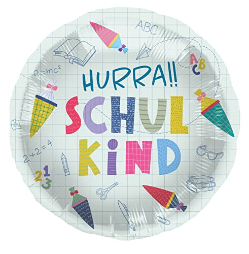 Folat 66088 Folienballon Schulanfang - 45cm Folat 66088 Folienballon Schulanfang - 45cm von Folat