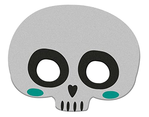 Folat 67987 Skelett Karneval Halloween Feste und Carnival Partys, Face Mask Totenkopf, Weiß Folat 67987 Skelett Karneval Halloween Feste und Carnival Partys, Face Mask Totenkopf, Weiß von Folat