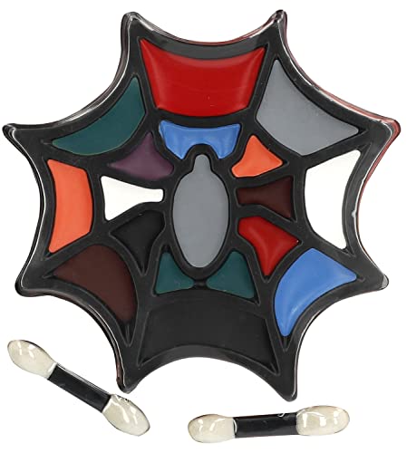 Folat 67992 Make-up-Set Spinnennetz Halloween, Mehrfarbig von Folat