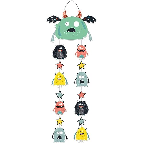 Folat 68300 Hängedeko Monster Bash-30x85 cm, Mehrfarben, 30 x 85 cm Folat 68300 Hängedeko Monster Bash-30x85 cm, Mehrfarben, 30 x 85 cm von Folat