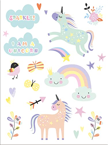 Folat 68361 Tätowierungen Unicorns & Rainbows von Folat