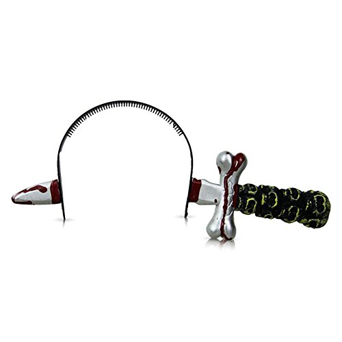 Haarreif Haarschmuck Kopfschmuck Tiara Dolch Messer Halloween Fasching Fastnacht Haarreif Haarschmuck Kopfschmuck Tiara Dolch Messer Halloween Fasching Fastnacht von Folat