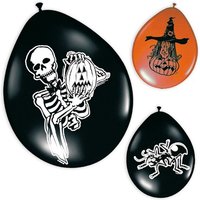 Latexballons, 3 Motive: Ameise, Hexe, Skelett, insg. 8 Stück, 30 cm Latexballons, 3 Motive: Ameise, Hexe, Skelett, insg. 8 Stück, 30 cm von Folat