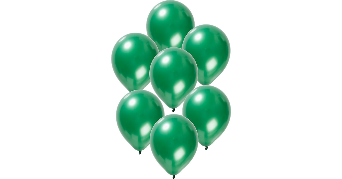 Luftballons metallic grün 30 cm, 50 Stück Luftballons metallic grün 30 cm, 50 Stück von Folat