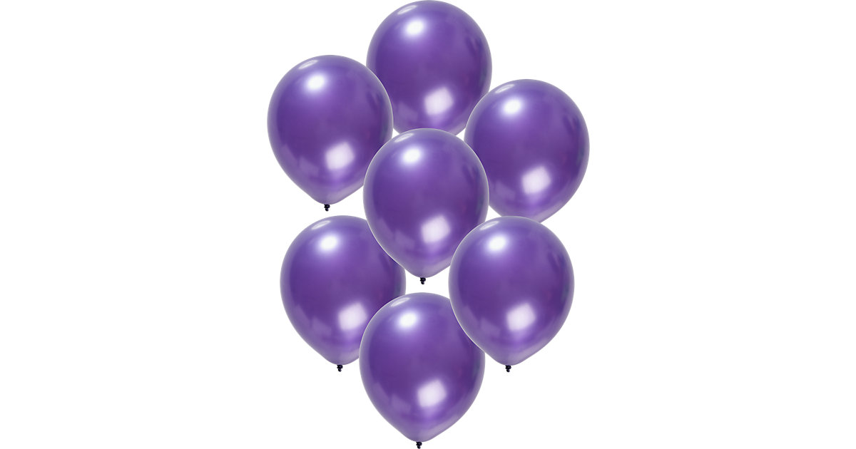 Luftballons metallic lila 30 cm, 50 Stück Luftballons metallic lila 30 cm, 50 Stück von Folat