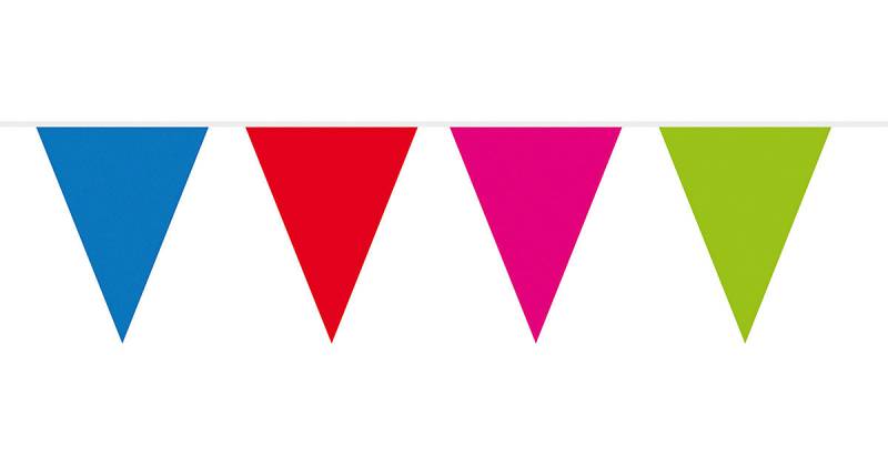 Wimpelkette Regenbogen, 10 m von Folat