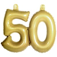 goldene Zahl 50, Infletter 50. Geburtstag/Goldhochzeit goldene Zahl 50, Infletter 50. Geburtstag/Goldhochzeit von Folat