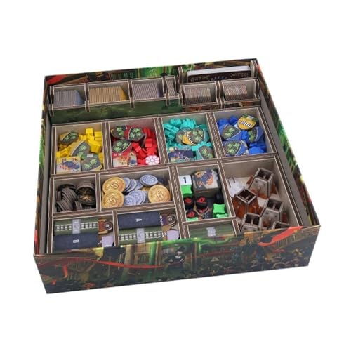 Folded Space - Schaumstoff-Einsatz für Nucleum - Sortiereinsatz für Brettspiel, 1 Spieler, ab 3 Jahren von Folded Space