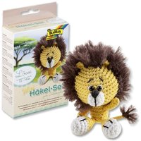 Häkelset Löwe Mini zum Häkeln lernen für Kinder mit Anleitung von Folia Bringmann