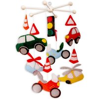 Mobile-Set "Fahrzeuge", 14 Teile, tolle Kinderzimmer Deko Mobile-Set "Fahrzeuge", 14 Teile, tolle Kinderzimmer Deko von Folia Bringmann