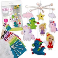 Mobile-Set ''Zauberwald'', 14 Teile, lustige Kinderzimmer Deko mit Fabelwesen Mobile-Set ''Zauberwald'', 14 Teile, lustige Kinderzimmer Deko mit Fabelwesen von Folia Bringmann