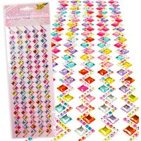 Schmuckstein Bordüren, 1 Bogen Bastel-Glitzersteine selbstklebend Schmuckstein Bordüren, 1 Bogen Bastel-Glitzersteine selbstklebend von Folia Bringmann