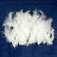 Weiße Flausch-Federn, weiche Truthahnfedern zum Basteln, 10g Weiße Flausch-Federn, weiche Truthahnfedern zum Basteln, 10g von Folia Bringmann