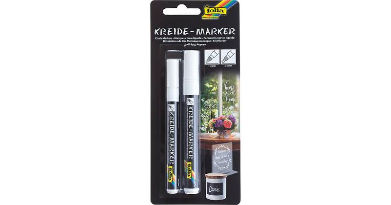 Kreidemarker, 2er Set Kreidemarker, 2er Set von folia