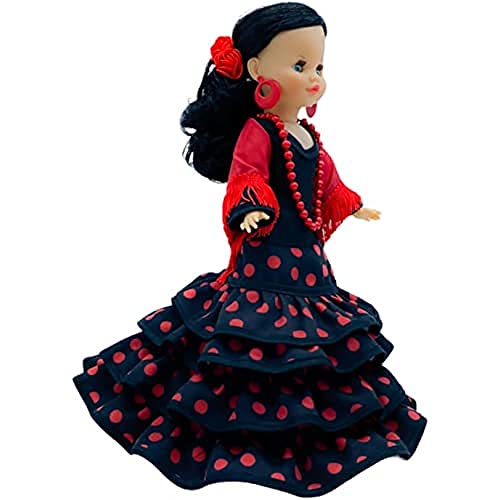 Folk Artesanía Sammlung und Handwerk Sintra Flamenca Puppe (402-COLA) von Folk Artesanía