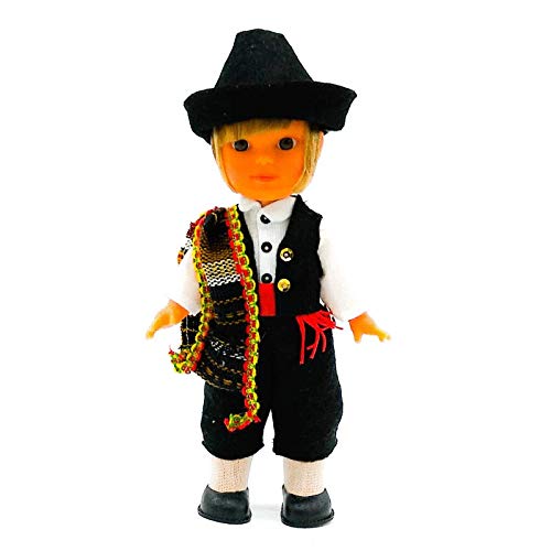 Folk Artesanía Regionale Puppe Kollektion 25 cm mit Typisches Kleid Abulense Junge Spanien von Folk Artesanía