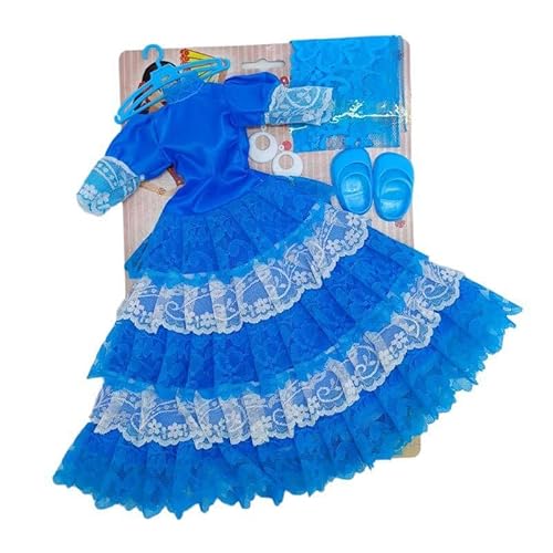 Religiosa Santera Göttin Yemaya Kleid, Blau, für Puppen-Kollektion Sintra, Simona, Mari's, Pepa's oder Naia, 41 cm, hergestellt in Spanien von Folk Artesanía. Religiosa Santera Göttin Yemaya Kleid, Blau, für Puppen-Kollektion Sintra, Simona, Mari's, Pepa's oder Naia, 41 cm, hergestellt in Spanien von Folk Artesanía. von Folk Artesanía