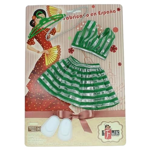 Set Puppenkleid Kollektion Typ Sintra, Simona Folk Artesanía oder Mari's, Pepa's, Naia Vidal Rojas 23-06 Set Puppenkleid Kollektion Typ Sintra, Simona Folk Artesanía oder Mari's, Pepa's, Naia Vidal Rojas 23-06 von Folk Artesanía