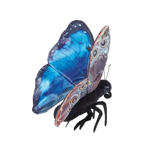 Blue Morpho Butterfly/Blauer Morphofalter 3215 Folkmanis Fingerpuppe von Folkmanis