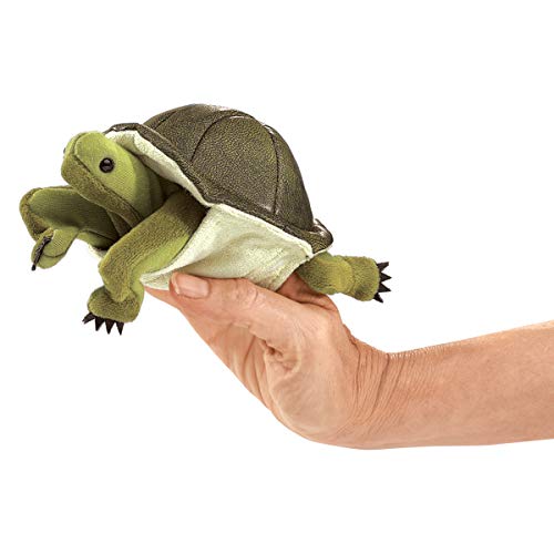 Folkmanis Turtle Finger Puppet von The Puppet Company